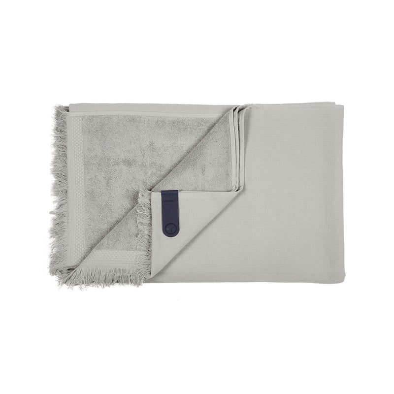 Color Mix Fouta Towel - Fermob - Outdoor Accessories - Pebble Grey - HORNE