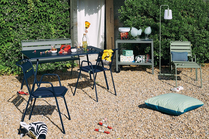 Color Mix Luxembourg Outdoor Cushion - Set of 2 - Fermob - Outdoor Accessories - Apricot - HORNE