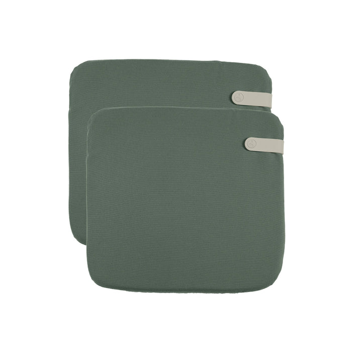 Color Mix Outdoor Cushions - Set of 2 - Fermob - Outdoor Accessories - Safari Green - HORNE