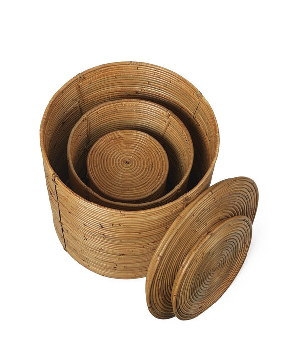 Column Storage - Set of 3 - Ferm Living - Storage + Organization - HORNE