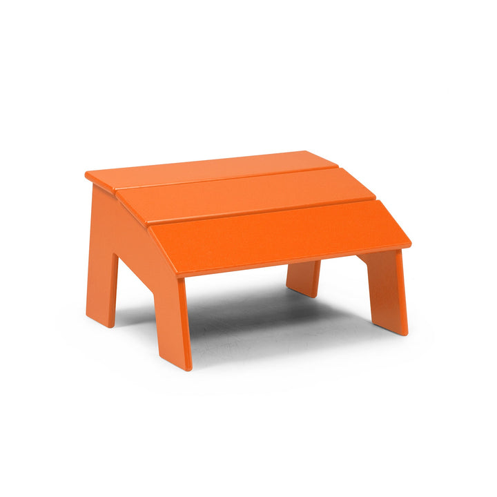 Compact Ottoman - Loll Designs - Stools + Benches + Ottomans - Sunset Orange - HORNE