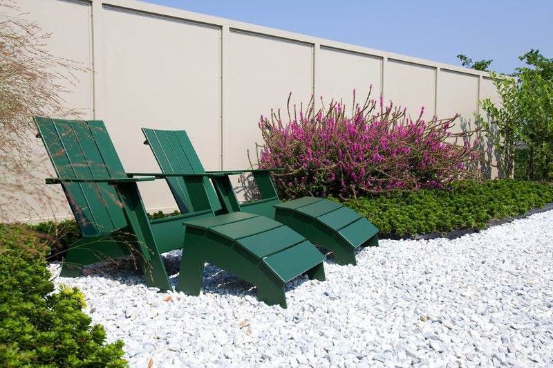 Compact Ottoman - Loll Designs - Stools + Benches + Ottomans - Black - HORNE