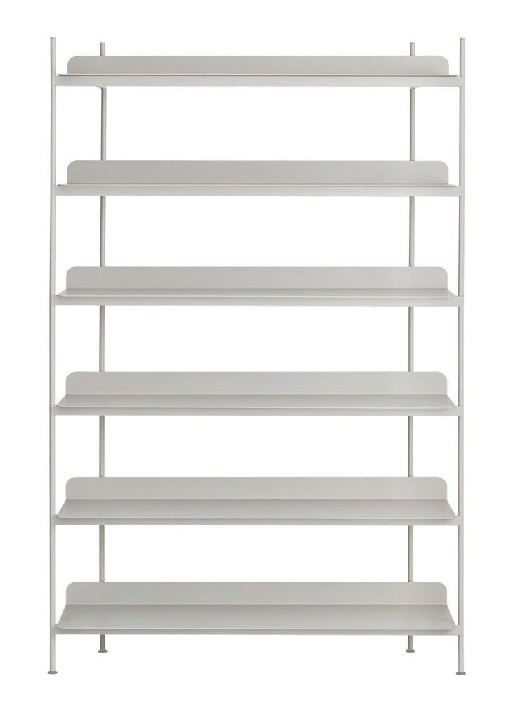 Compile Shelving System - Muuto - Shelving - Config 4 - Grey - HORNE