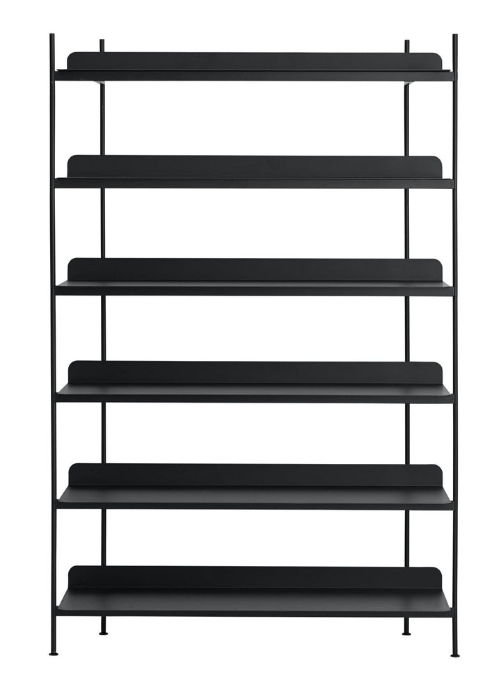 Compile Shelving System - Muuto - Shelving - Config 4 - Black - HORNE