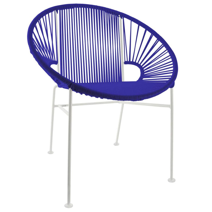 Concha Chair - White Base - Set of 2 - Innit Designs - Chairs - Deep Blue - HORNE