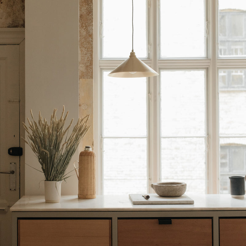 Cone Shade Brass - Frama Lighting - Ceiling Lights - Small - HORNE