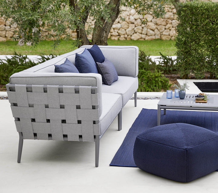 Conic Coffee Table - Cane Line - Outdoor Furniture - Light Grey - HORNE