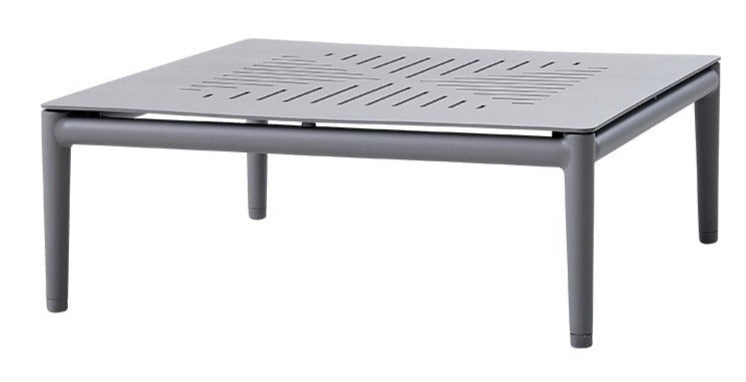 Conic Coffee Table - Cane Line - Outdoor Furniture - Lava Grey - HORNE