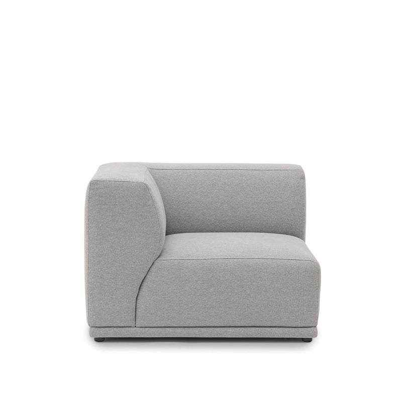 Connect Soft Modular Sofa - Muuto - Sofas - Left Armrest - Re - wool 128 - HORNE
