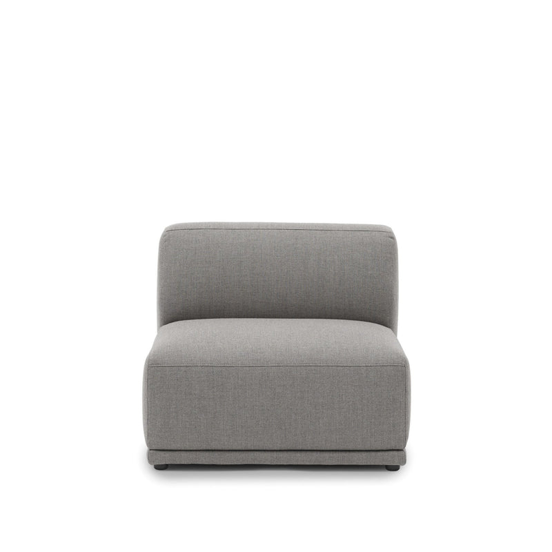 Connect Soft Modular Sofa - Muuto - Sofas - Left Armrest - Re - wool 128 - HORNE