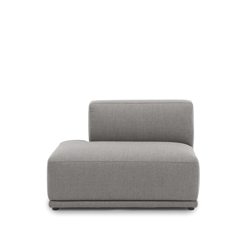 Connect Soft Modular Sofa - Muuto - Sofas - Left Armrest - Re - wool 128 - HORNE