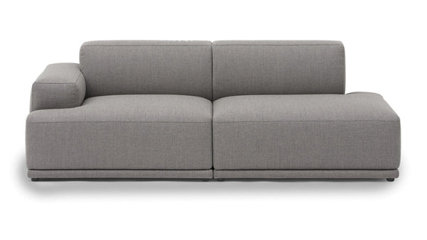 Connect Soft Sofa - 2 - Seater - Muuto - Sofas - Re - wool 128 - Config 2 - HORNE