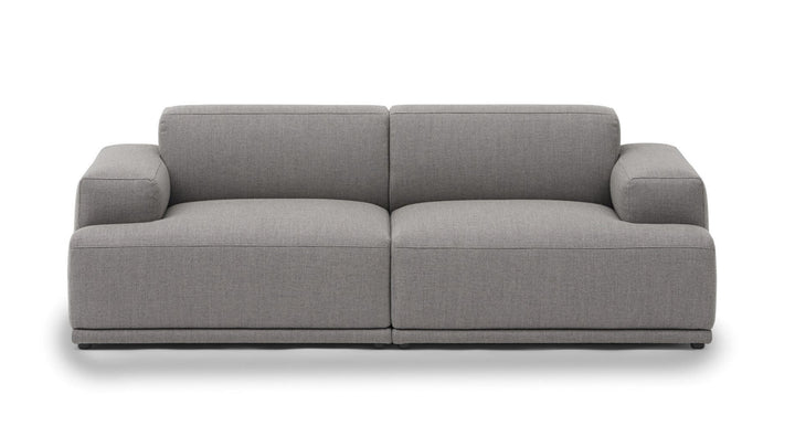 Connect Soft Sofa - 2 - Seater - Muuto - Sofas - Re - wool 128 - Config 1 - HORNE