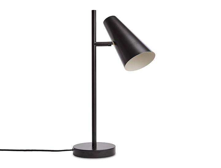 Cono Table Lamp - Woud - Lamps - Black - HORNE