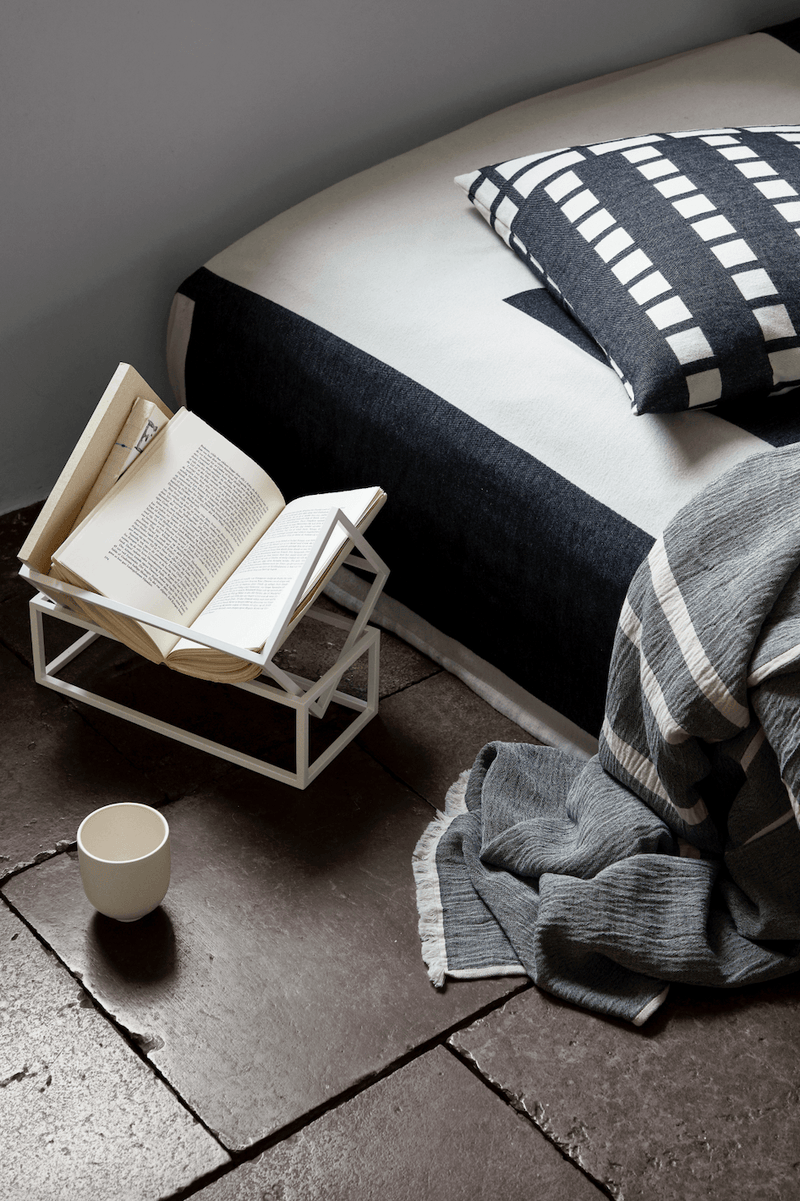 Contemporary Cushion - Kristina Dam - Blankets + Throws + Pillows - Rectangle - Black - HORNE