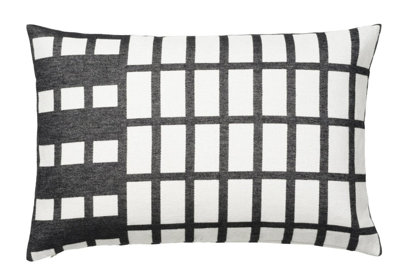 Contemporary Cushion - Kristina Dam - Blankets + Throws + Pillows - Rectangle - Black - HORNE