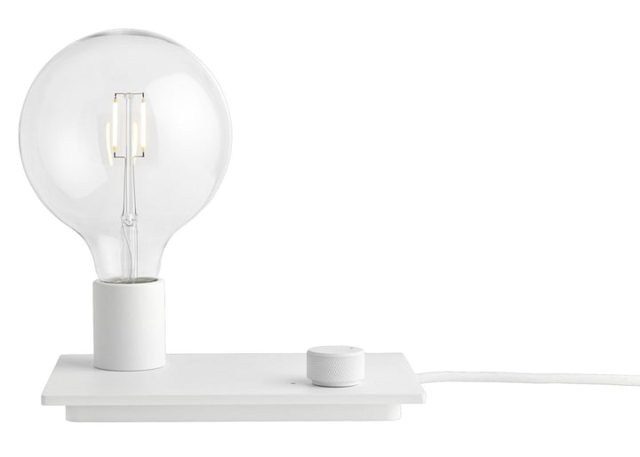 Control Table Lamp - Muuto - Table + Task - White - HORNE