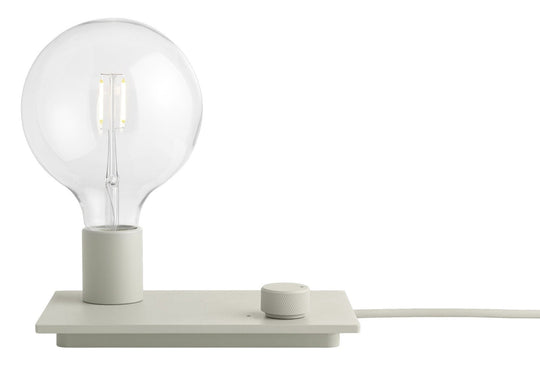 Control Table Lamp - Muuto - Table + Task - Grey - HORNE