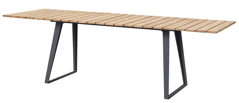 Copenhagen Dining Table With Extension - Cane Line - Outdoor Furniture - HORNE