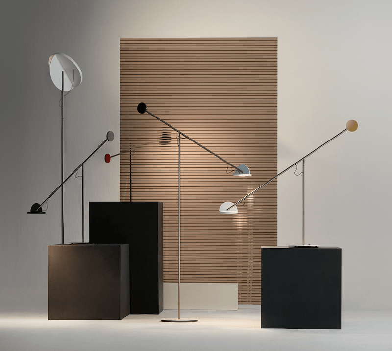 Copernica M Table Lamp - Marset - Table + Task - Graphite/Matte Chrome/Black - HORNE