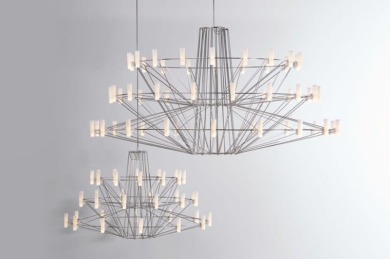 Coppélia Suspended Chandelier - Moooi - Chandeliers - Small - Black - HORNE