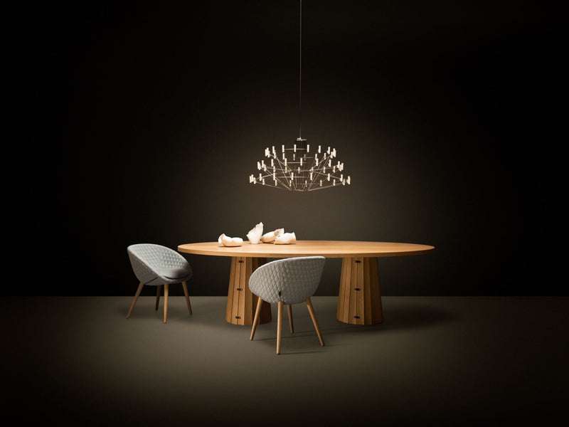 Coppélia Suspended Chandelier - Moooi - Chandeliers - Small - Black - HORNE