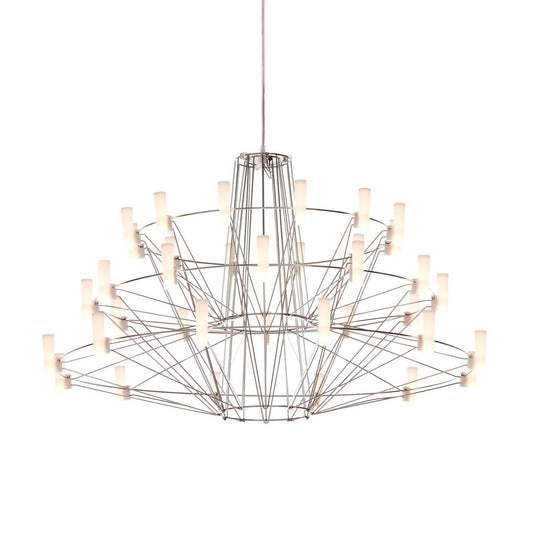 Coppélia Suspended Chandelier - Moooi - Chandeliers - Small - Chrome - HORNE