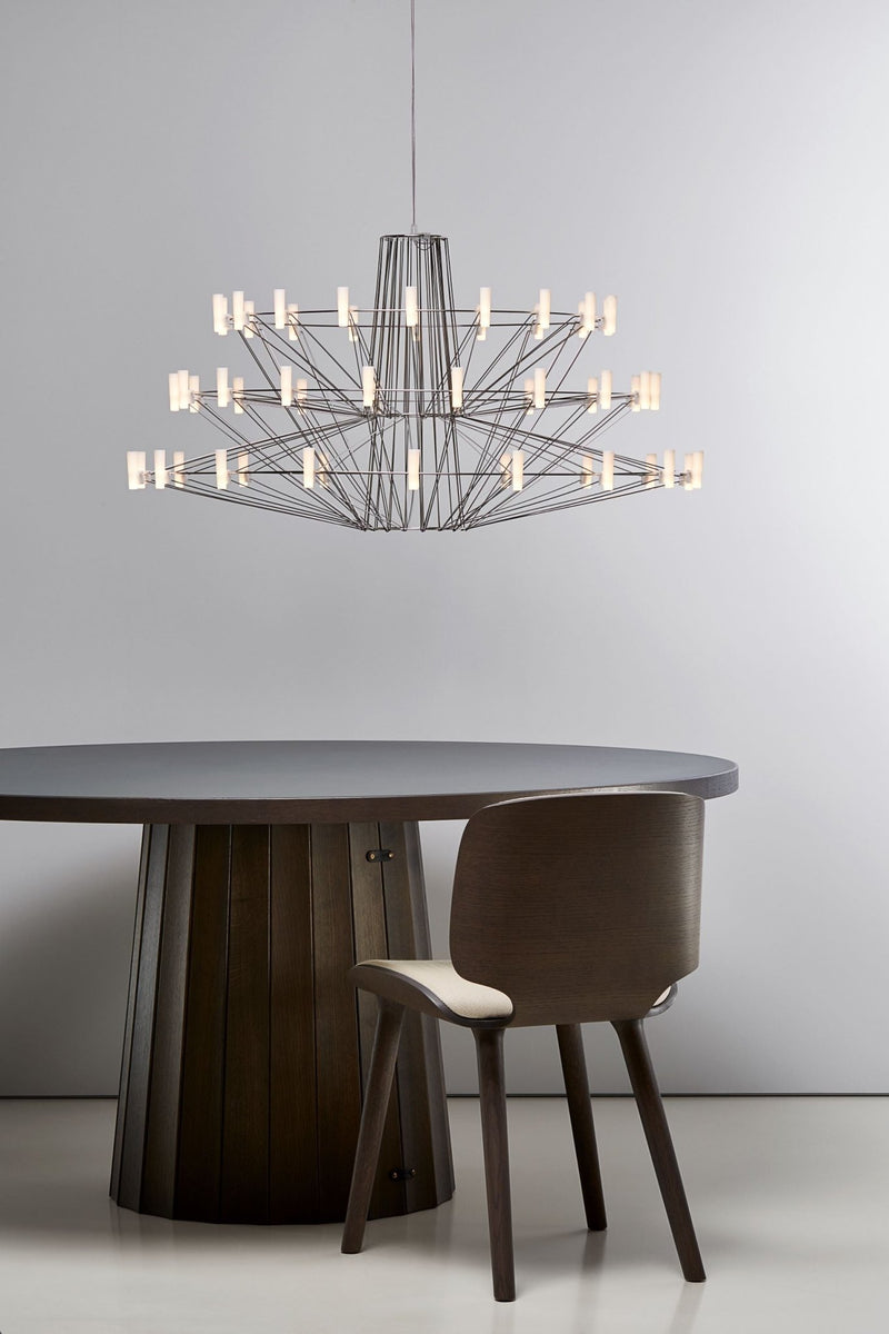 Coppélia Suspended Chandelier - Moooi - Chandeliers - Small - Black - HORNE