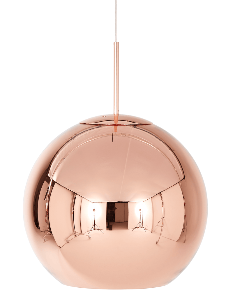 Copper LED Round 45 Pendant - Tom Dixon - Pendants - HORNE