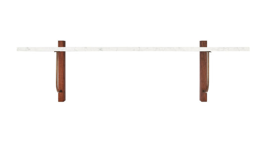 Corbel Shelf - Large - Audo Copenhagen - Shelving - Carrara Marble - HORNE