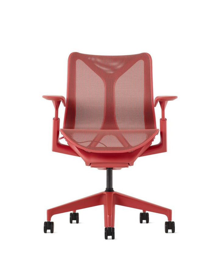 Cosm™ Chair - Low Back - Herman Miller® - Chairs - Fixed Arms - Nightfall Frame/Chassis/Base - HORNE