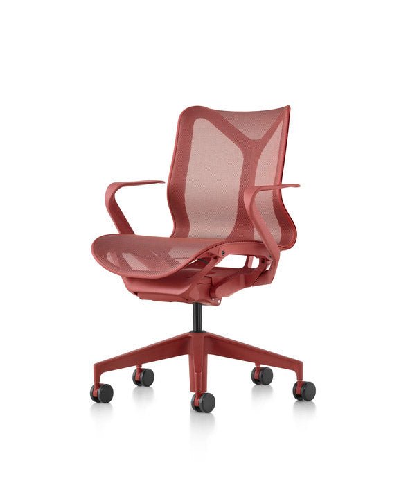 Cosm™ Chair - Low Back - Herman Miller® - Chairs - Fixed Arms - Nightfall Frame/Chassis/Base - HORNE