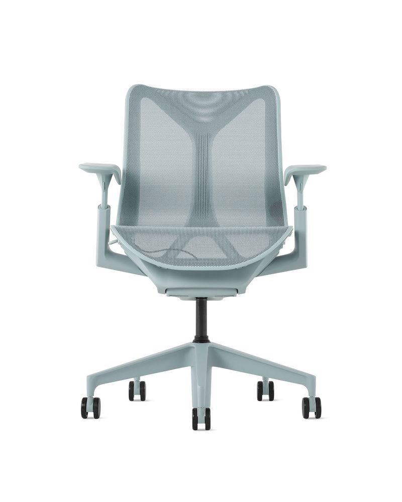 Cosm™ Chair - Low Back - Herman Miller® - Chairs - Fixed Arms - Graphite Frame/Chassis/Base - HORNE