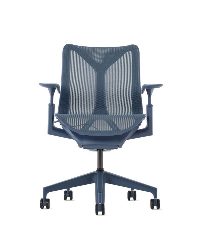 Cosm™ Chair - Low Back - Herman Miller® - Chairs - Fixed Arms - Graphite Frame/Chassis/Base - HORNE