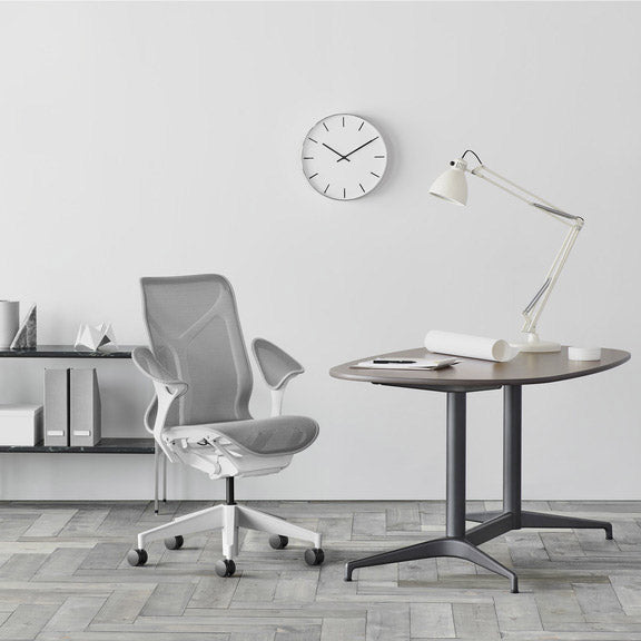 Cosm™ Chair - Low Back - Herman Miller® - Chairs - Fixed Arms - Graphite Frame/Chassis/Base - HORNE