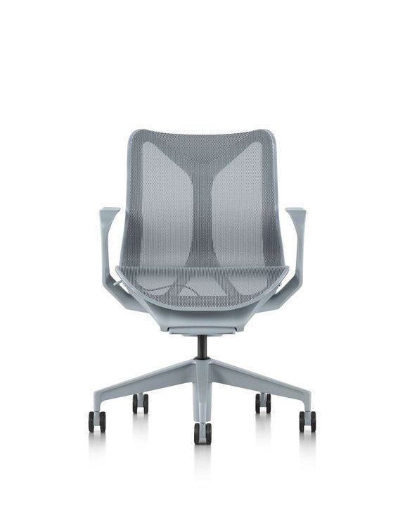 Cosm™ Chair - Low Back - Herman Miller® - Chairs - Fixed Arms - Graphite Frame/Chassis/Base - HORNE
