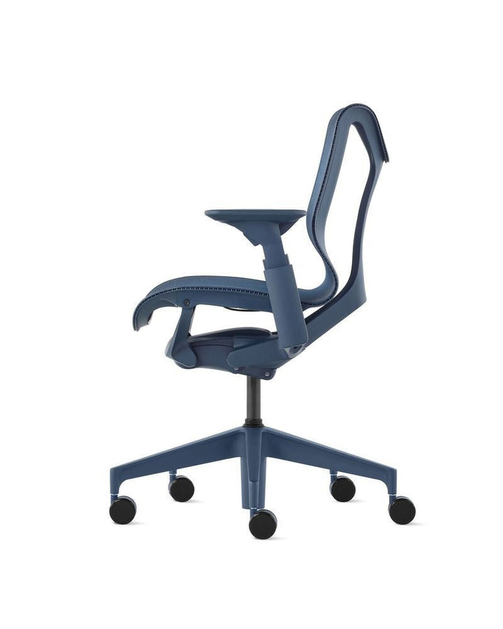 Cosm™ Chair - Low Back - Herman Miller® - Chairs - Fixed Arms - Nightfall Frame/Chassis/Base - HORNE