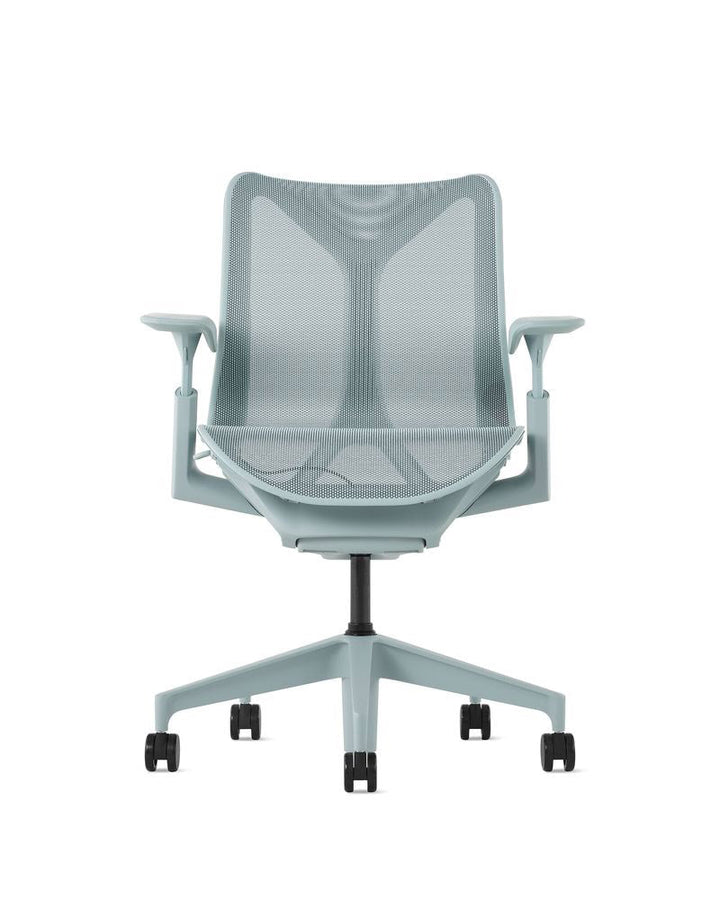 Cosm™ Chair - Low Back - Herman Miller® - Chairs - Fixed Arms - Nightfall Frame/Chassis/Base - HORNE