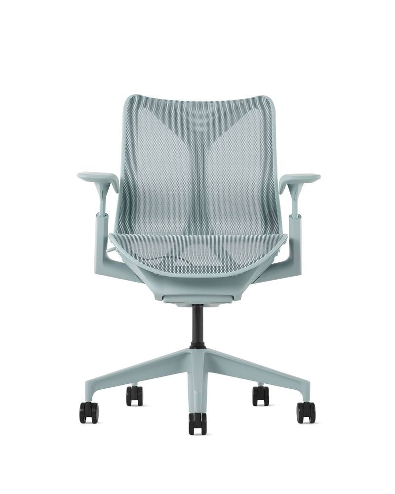 Cosm™ Chair - Low Back - Herman Miller® - Chairs - Fixed Arms - Graphite Frame/Chassis/Base - HORNE