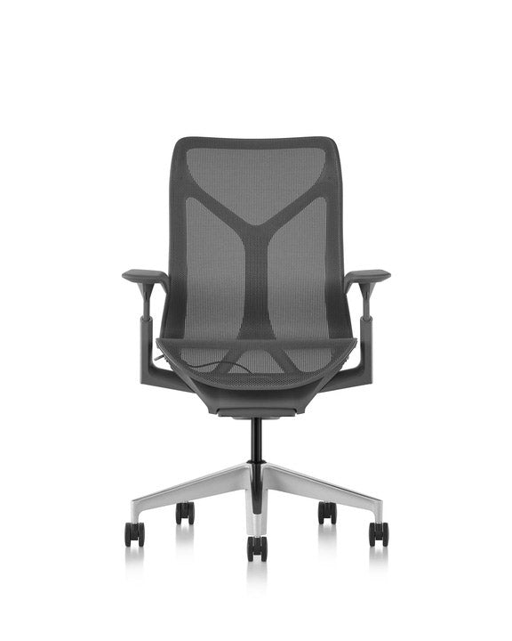 Cosm™ Chair - Mid Back - Herman Miller® - Chairs - Graphite Frame/Chassis/Base - HORNE