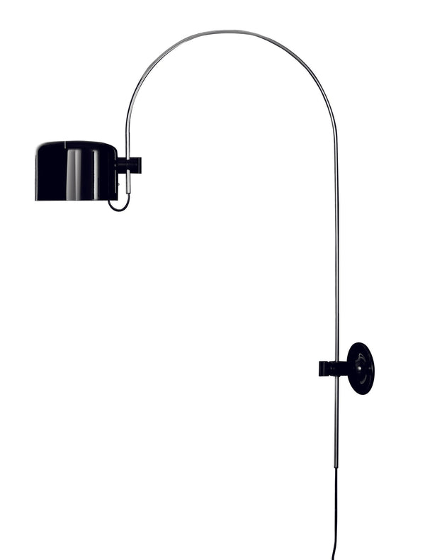 Coupé Wall Lamp - Oluce - Wall Sconces - Black - HORNE