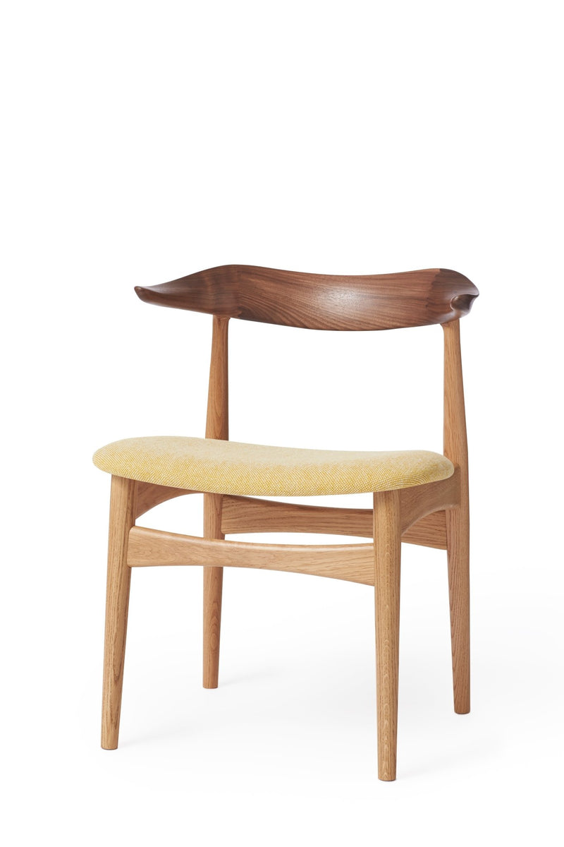 Cow Horn Dining Chair - Warm Nordic - Chairs - Hallingdal 116 - Walnut - HORNE