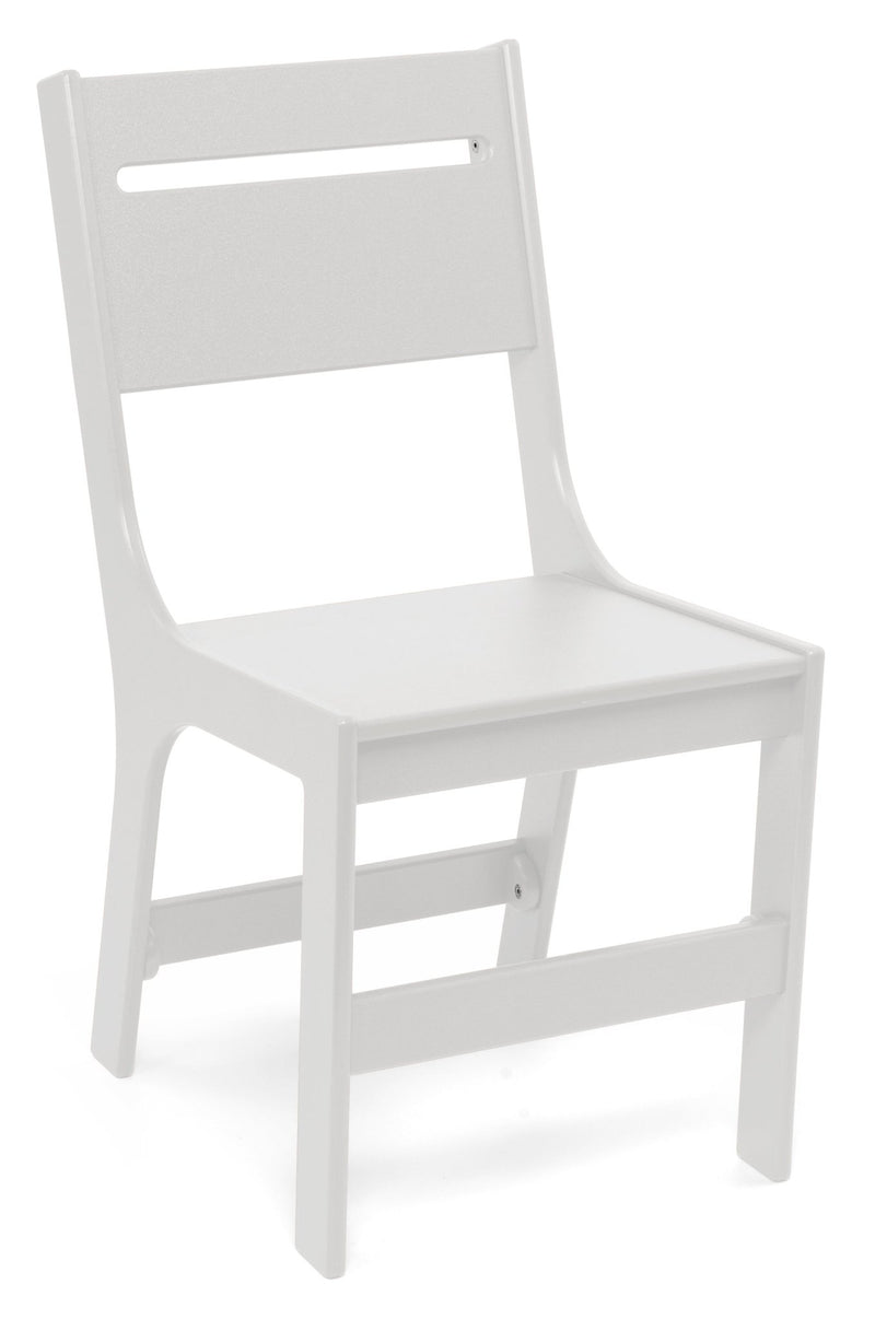 Cricket Dining Chair - Slotted Back - Loll Designs - Outdoor Furniture - Black - HORNE