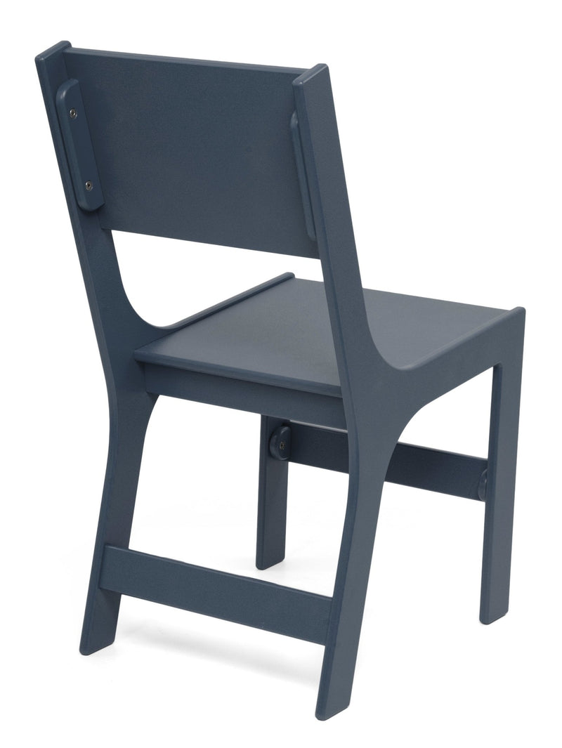 Cricket Dining Chair - Solid Back - Loll Designs - Outdoor Furniture - Black - HORNE