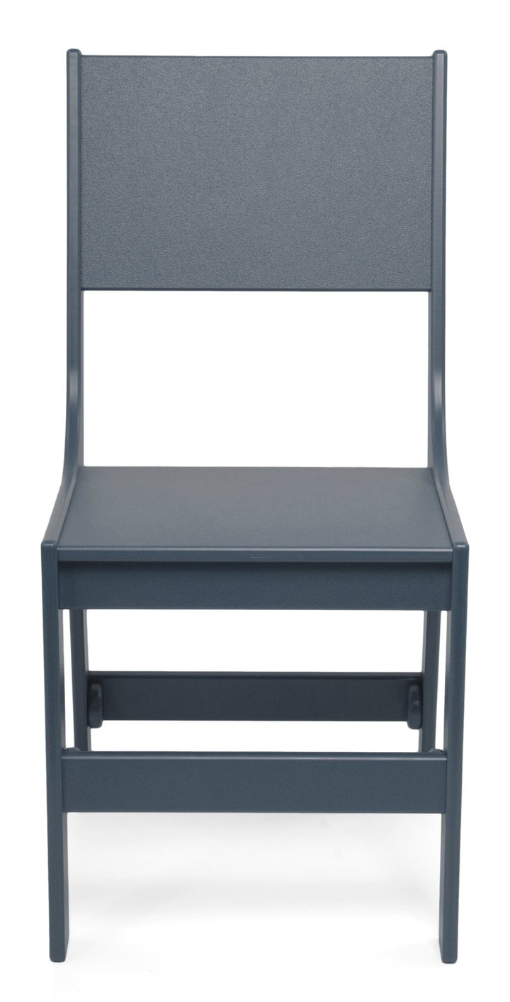 Cricket Dining Chair - Solid Back - Loll Designs - Outdoor Furniture - Cloud White - HORNE