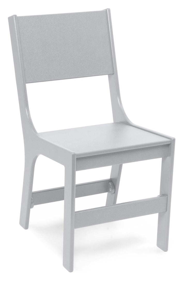Cricket Dining Chair - Solid Back - Loll Designs - Outdoor Furniture - Driftwood - HORNE
