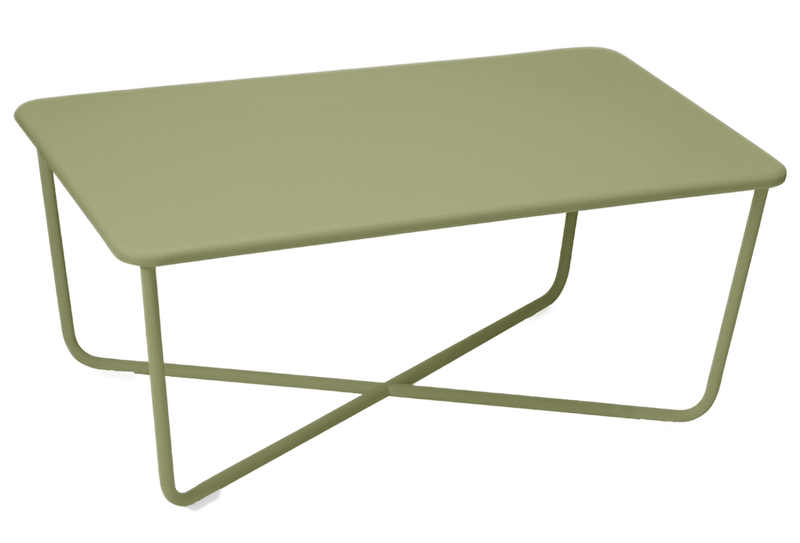Croisette Low Table - Fermob - Outdoor Furniture - Chili Red - HORNE