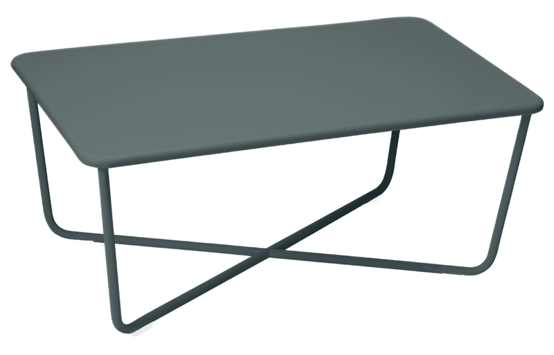 Croisette Low Table - Fermob - Outdoor Furniture - Chili Red - HORNE