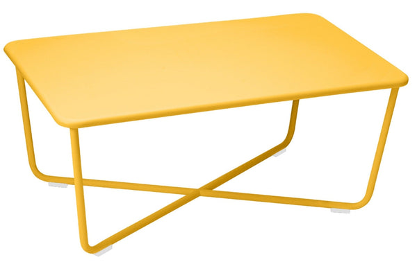 Croisette Low Table - Fermob - Outdoor Furniture - Honey Textured - HORNE