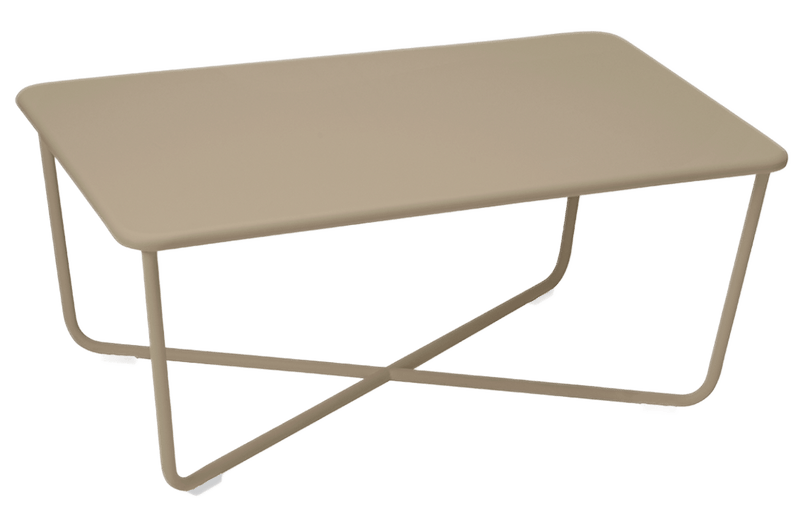 Croisette Low Table - Fermob - Outdoor Furniture - Chili Red - HORNE